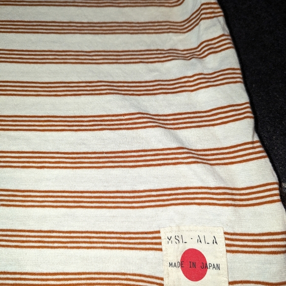 Billy Reid MADE IN JAPAN Stripe Tee - Picture 2 of 5
